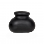 Perfect Fit Bull Bag Weighted Scrotum Support Black 0.75 Inch Stretch