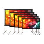 Elite Screens | Yard Master 2 Mobile Outdoor screen WV-Dual | OMS120H2-DUAL | Diagonal 120 " | 16:9 | Viewable screen width (W)