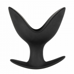 EasyToys Silicone Anchor Plug Small - Flexible Intimate Accessory, Black