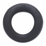 Rev Flex Black Vibrating Ring - Dual Engine, Adjustable Fit, Rechargeable
