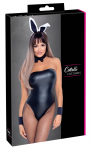 Cottelli Costumes Bunny Body L - Complete 5-Piece Costume Set, Black