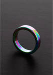 Shots Rainbow Flat Stainless Steel Ring 8 x 45 mm Colorful Finish