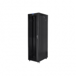 Lanberg 19" rack &scaron;afa 47U 800x1000 juoda su stiklinėmis durimis LCD (plok&scaron;čias paketas)