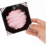 Secret Play Foreplay Fanatics Scratch Game - Multilingual, Couple Edition