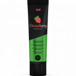 INTT Strawberry Water-Based Lubricant 100ml - Edible, Flavored Formula