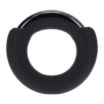 Oxballs Pinch Zero Ring Black - Extra-Wide Magnetic Metal Ring