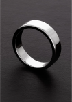 Kiotos Flat Stainless Steel Ring 12x60mm - High Polish Finish