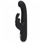 Happy Rabbit Slimline G-Spot Intimate Massager Black Silicone USB