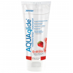 Joydivision AQUAglide Water-Based Gel Strawberry 100ml Medical-Grade