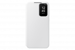 Samsung Galaxy A35 Smart View piniginės dėklas baltos spalvos