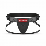 No-Parts Jordan Adjustable Intimate Harness, Flexible Size, Black