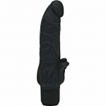 Get Real Classic Stim Black Multi-Speed Intimate Massager Silicone