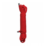 Shots Japanese Bondage Rope 10m - Durable Soft Cotton, Black