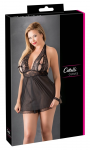 Cottelli Collection Babydoll 4XL Black Lace Halterneck Lingerie