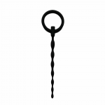 Sinner Gear Silicone Urethral Sound with Pull Ring - Flexible Wavy Design