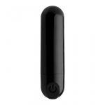 XR Brands Vibrating Bullet 10 Modes Metallic USB Rechargeable Mini