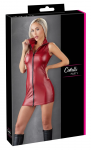 Cottelli Collection Fitted Dress with 2-Way Zip Black XL