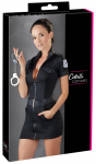 Cottelli Collection Police Uniform Dress S Stretchy Zip Front