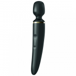 Satisfyer Wand-er Woman Massager Black XXL - 50 Modes, Waterproof, Silicone