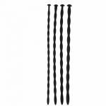 Ouch! Silicone Dilator Set Flexible Medical-Grade 5 Sizes Black
