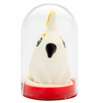 CONDOMERIE Hand-Painted Decorative Latex Cover Parrot White Art Edition