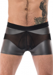 Male Power Iron Clad Mesh Shorts XL Grey - Breathable Comfort Fit