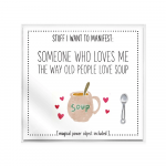 Warm Human Manifestation Charm - Someone To Love Me - Inspirational Gift