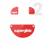 Pulsar Superglide 2 (Type-C) Stikliniai Pelytės Padukai BenQ Zowie EC Serijai Raudoni