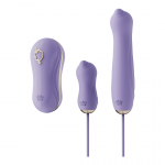 UNICORN Intimate Machine Set with Vibration, Pump & Multi Attachments, Pink