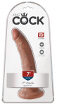 Pipedream King Cock 7" Flexible Intimate Machine Tan 20.5cm PVC