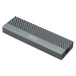 Digitus USB M.2 hard disk enclosure, SSD, external, NVMe + SATA, 10Gbps (NVMe) 6 Gbps (SATA), USB3.1 Gen2 | DA-71156
