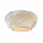 Daugiafunkcinė dviejų zonų kepimo sistema Kamado Mini E-16 BBQ