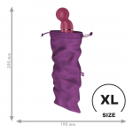 Satisfyer Treasure Bag XL Violet - Large Protective Storage Pouch