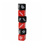 Kheper Games Sexy 6 Dice - Adult Couples Game, 6-Die Set