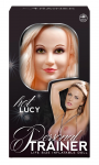 You2Toys Lucy Inflatable Life-Size Doll with 3D Face, 132 cm, Blonde