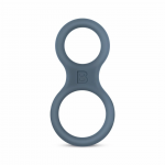 Boners Silicone Dual Ring & Anatomical Ball Support Grey