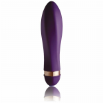 Rocks-Off Twister 10-Mode Waterproof Intimate Massager, Purple Silicone