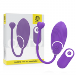 Galatea Otto Click&Play Lilac Remote Control Intimate Massager 19cm