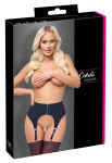 Cottelli Lingerie Suspender Belt Matte Black S - Adjustable & Soft Fit