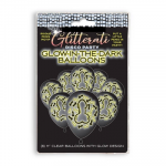 Glitterati Disco Glow Balloons 8-Pack 11-Inch Neon Effect Party Decor