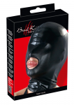 ZADO Wet Look Head Mask Black Flexible Polyester-Spandex S/M
