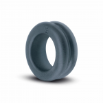 Boners Double Design Silicone Ring Adjustable Black 2-in-1 System