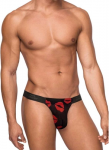 Male Power Microstring S/M Black - Low Rise Thong with Soft Waistband