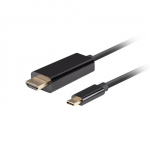 Lanberg USB-C - HDMI kabelis M/M 1.8m 4K 60Hz juodas