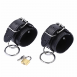 Ohmama Fetish Adjustable O-Ring Wrist Restraints - Premium Materials