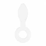 Sinner Gear Plugger Glass Anal Plug - Anatomical Borosilicate Model