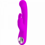 Pretty Love Lamar Violet Dual Action Intimate Massager, USB Rechargeable