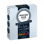Mister Size Pure Feel Test Package Medium 53/57/60mm 3-Pack Condoms