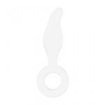 Shots Gripper Glass Wand with Ergonomic Ring Handle, Clear, Borosilicate