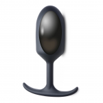 XR Brands Heavy Hitter Weighted Silicone Plug Extra Large Black
